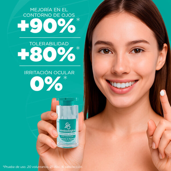 Contorno de Ojos Hidratante Simbiológica X 15 ml - Imagen 4
