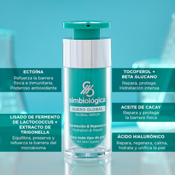 Suero Global Hidratante Simbiológica X 30 ml - Imagen 3